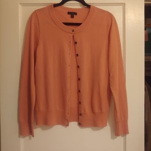 Pink salmon cardigan I crew size L